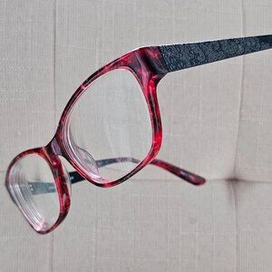 Charmant Women Eyeglasses Frame Red/Black Tone AR18433 53[]16 135 Glasses